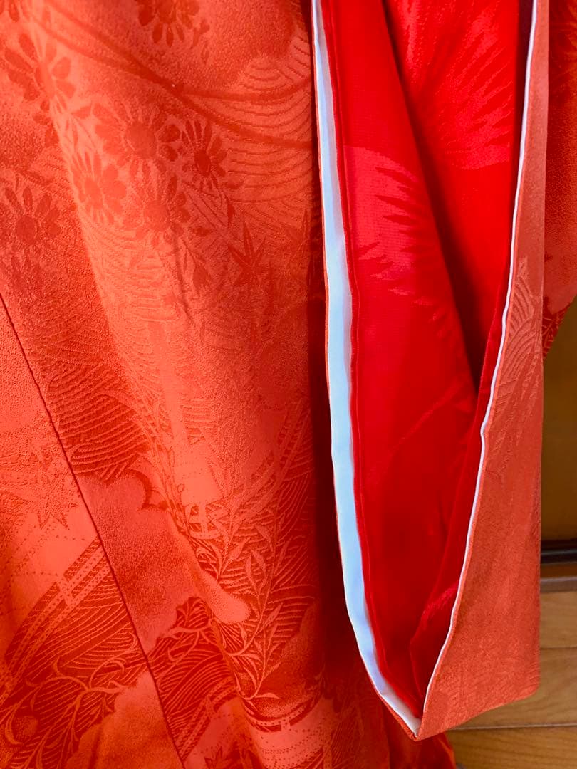 七五三　7歳の女の子のお振袖コーディネート　ハーフ成人式や卒業式にも　色無地