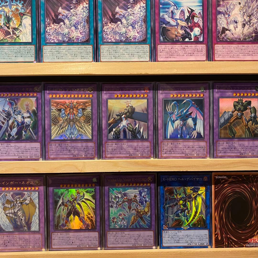 即日発送！ネオスヒーローデッキ　ネビュラ　ゴッド　グラン　レインボー　ブラック