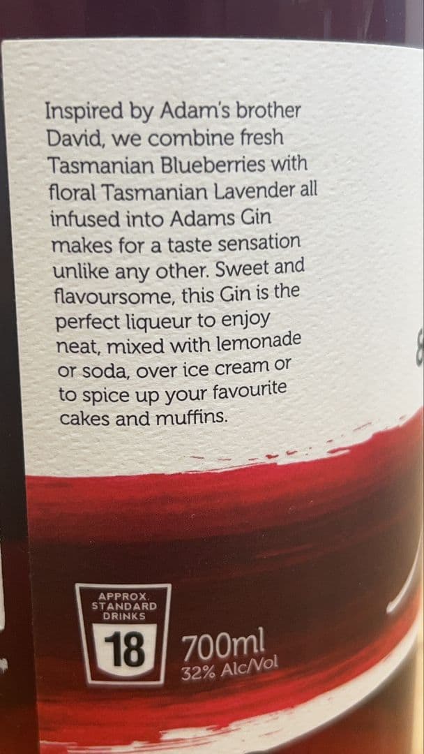 クラフトジン　ブルーベリー＆ラベンダー　オーストラリア産