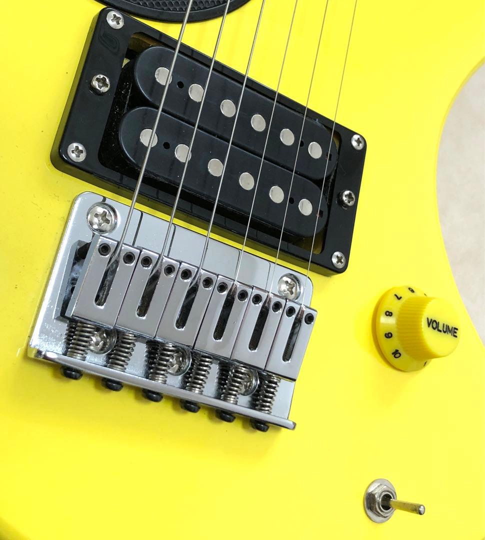 【超美品！！】ZO-3 イエロー アンプ内蔵ミニギター 専用ソフトケース付