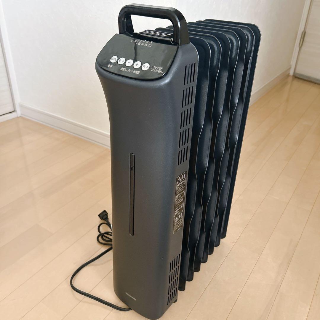 未使用品　アイリスオーヤマ　オイルヒーター　簡単操作　IWHD-1208M