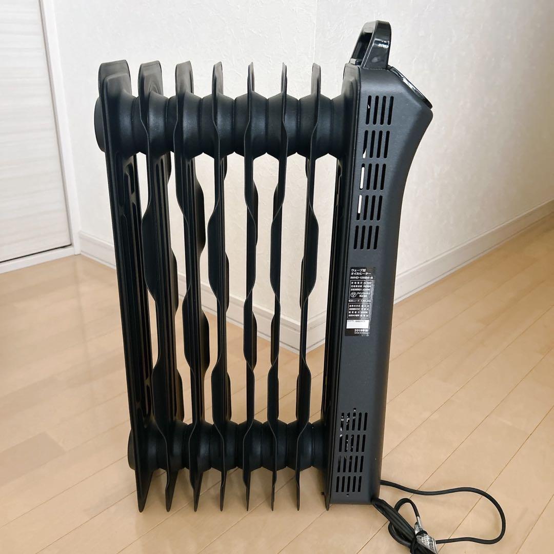 未使用品　アイリスオーヤマ　オイルヒーター　簡単操作　IWHD-1208M