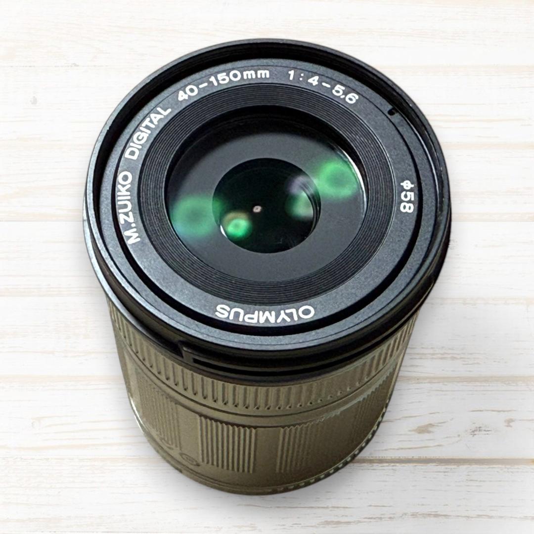 オリンパス 望遠ズームレンズ M.ZUIKO 40-150mm シルバー