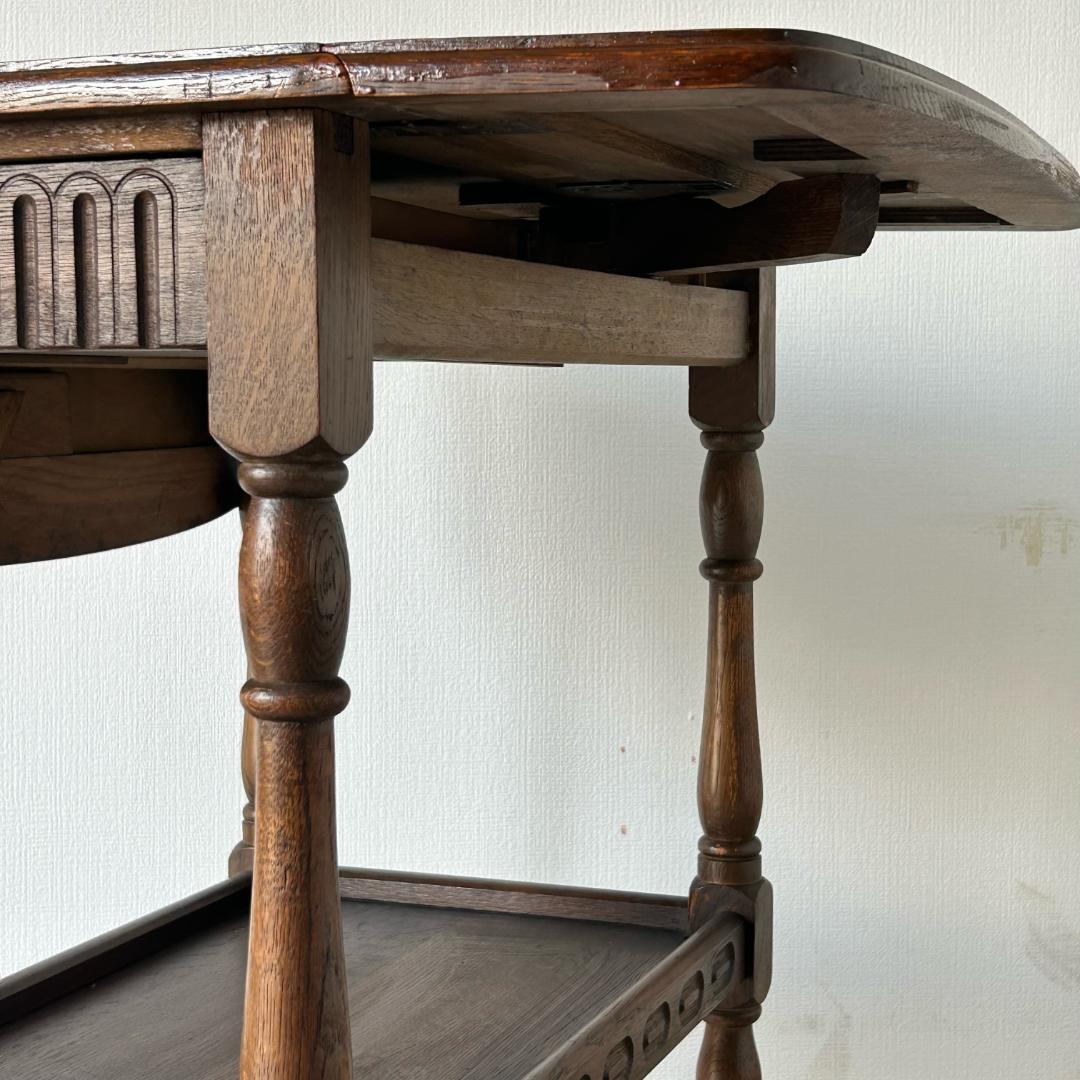 イギリス アンティーク 家具 ティー トローリー 1930年頃 613A