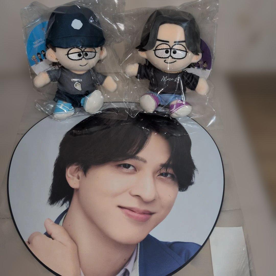 Timelesz 寺西拓人うちわ 寺西拓人　菊池風磨　ぬいぐるみ2体セット