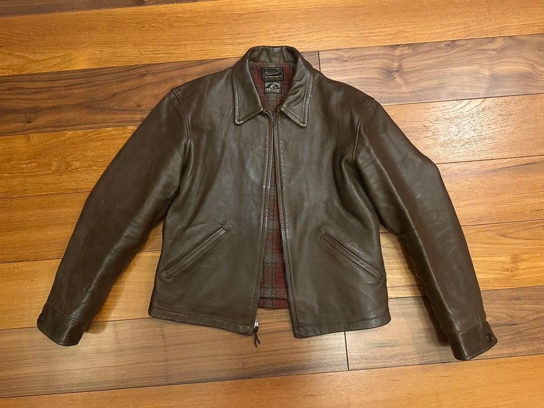 Atlast&co アットラスト 670 レザージャケット