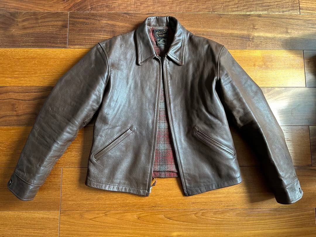 Atlast&co アットラスト 670 レザージャケット