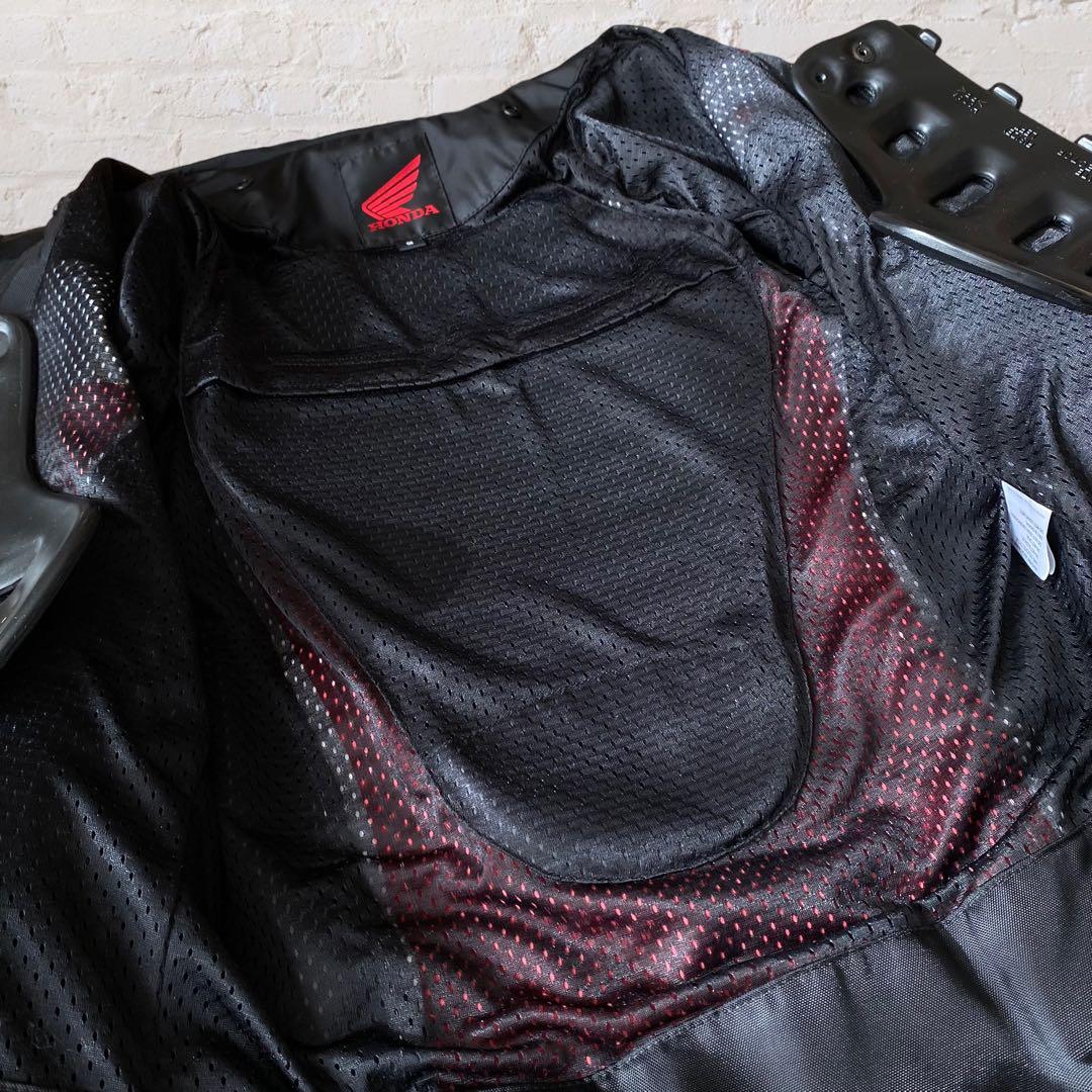 HONDA ホンダ レーシングジャケット ブルゾン ボディプロテクター付き S
