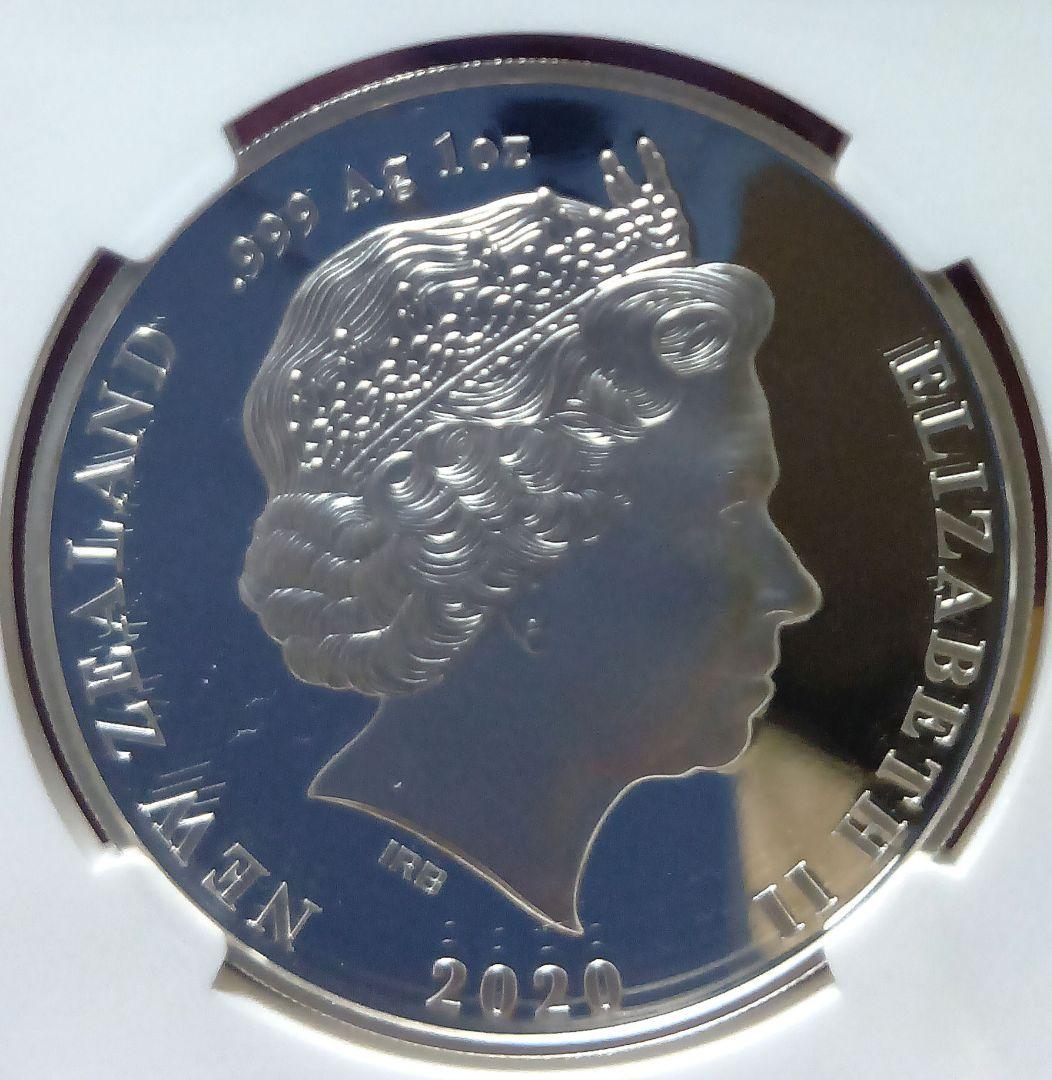 ngc 2020 ニュージーランド 東京オリンピック 1オンス　銀貨 1000枚