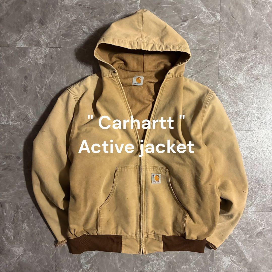 【1点物】Carhartt カーハート アクティブジャケット USA古着XL相当
