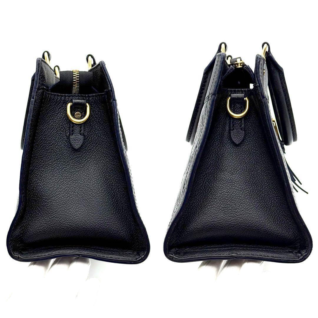 ルイヴィトン モノグラム アンプラント スリーPM ブラック　2way P48