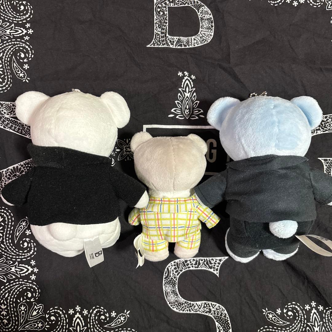 JUNON FBロゴ入りぬいぐるみ3体セット