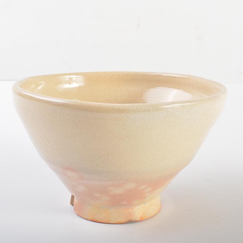 萩焼　旭雲山　松延窯　金子松延作　茶碗　宗左（而妙斎）極め箱　M　R6900