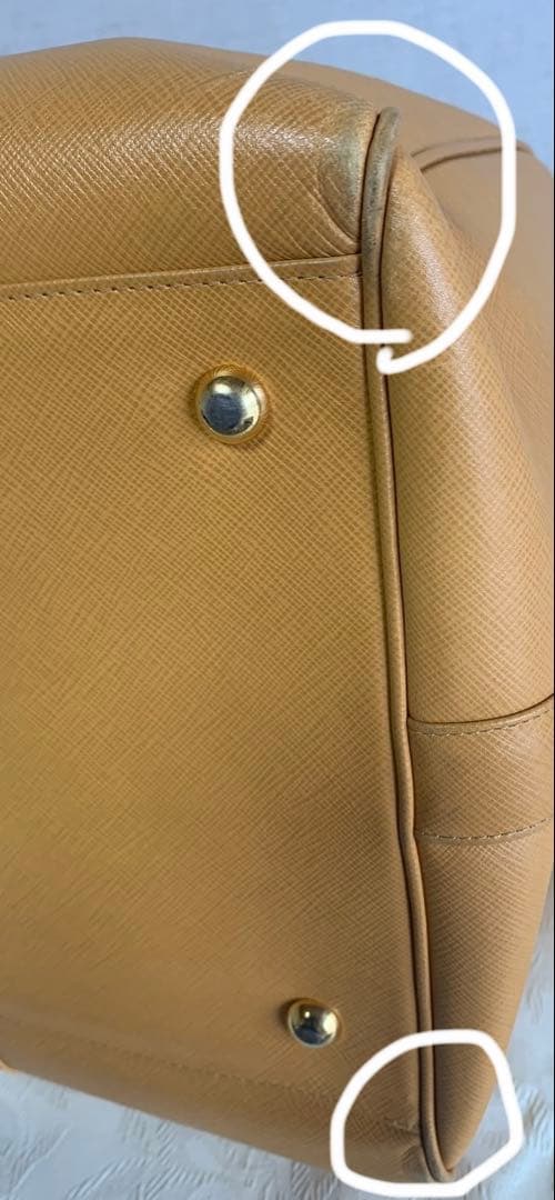 【最終お値下げ】COMTESSコンテス　サフィアーノレザー　大容量ボストンバッグ