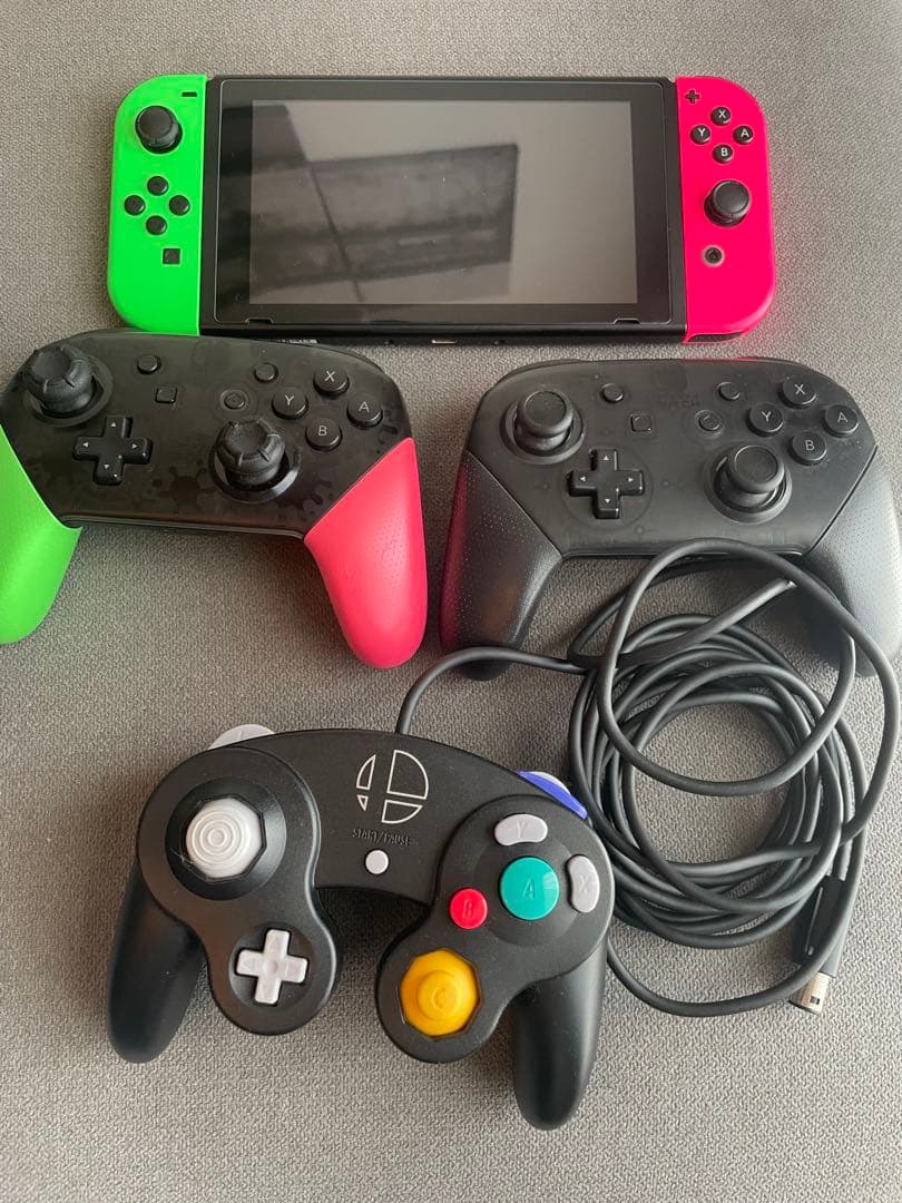 Nintendo Switch スプラトゥーン2 プロコン×2 GCコン付き