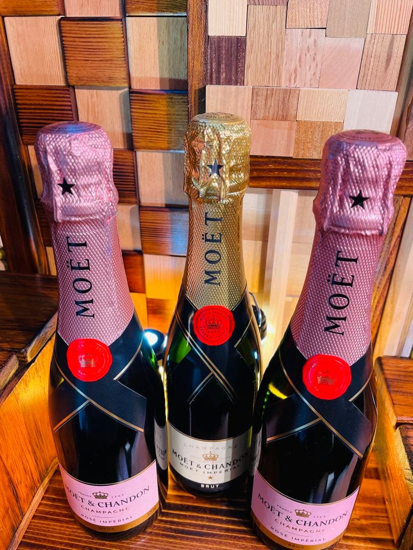 【新品未開栓】モエ・エ・シャンドン 375mlシャンパン3本セット