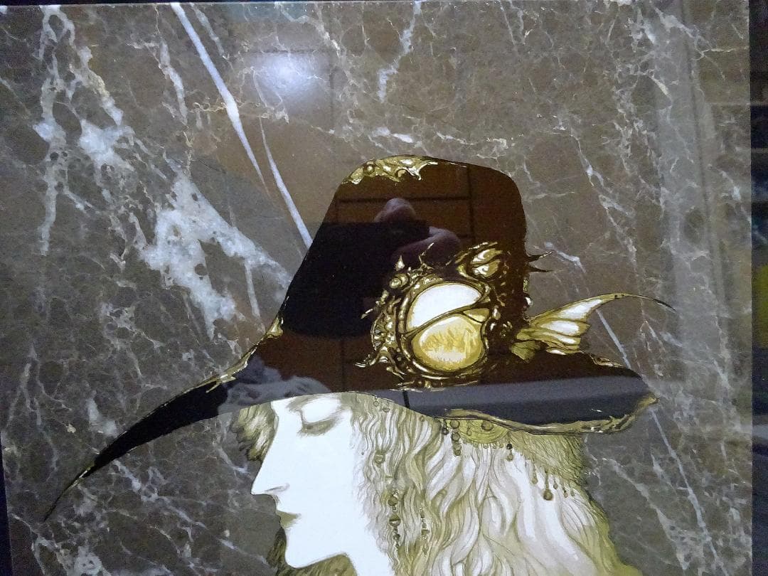 #天野喜孝 #大理石 #肖像 #吸血鬼ハンターD #共箱 #アールビバン保証書