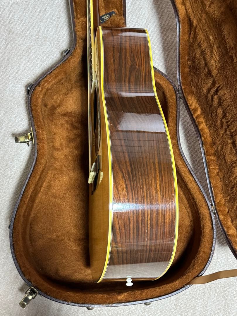 Yamaha fg-500j 1974年製 コーラルローズウッド 杢目極上個体