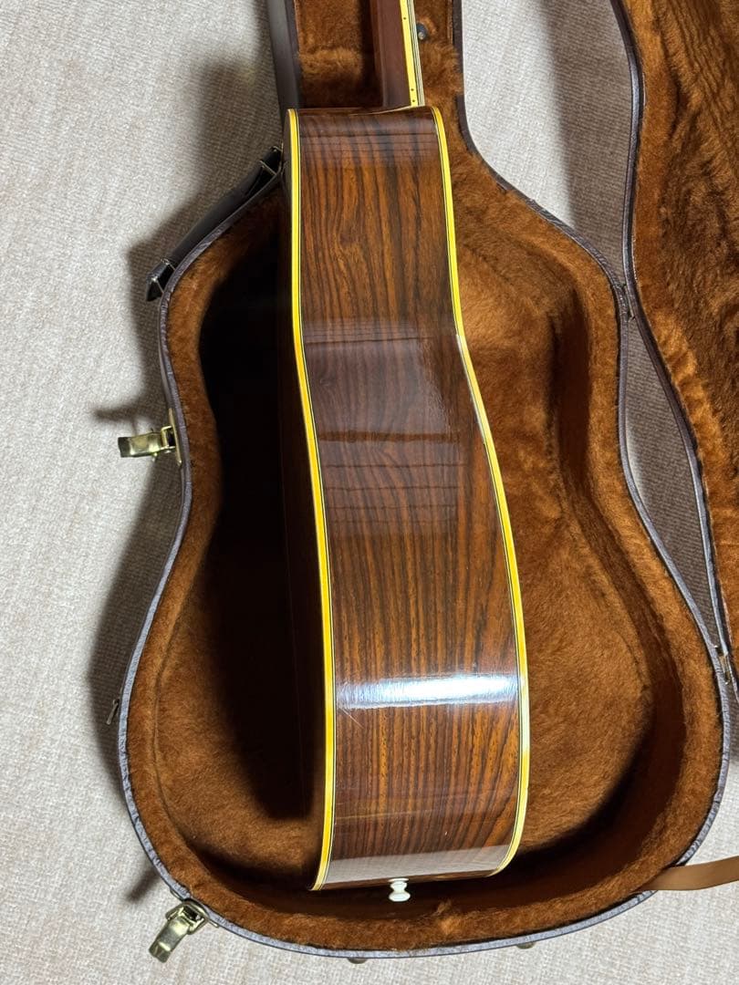 Yamaha fg-500j 1974年製 コーラルローズウッド 杢目極上個体