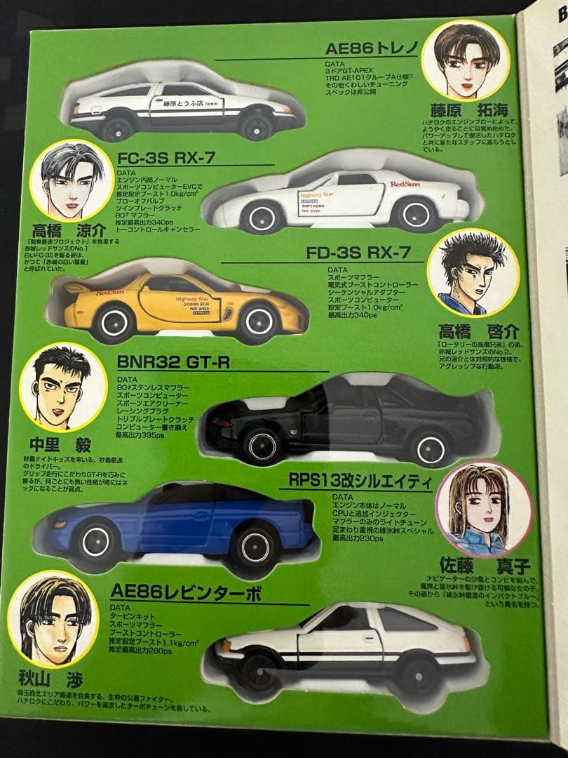【未開封品】頭文字Ｄバトルスペシャル コミックトミカ vol4