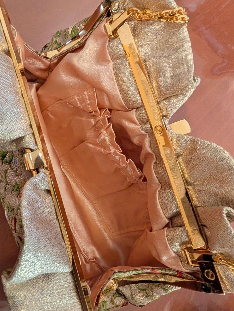 値下げしました　龍村普　バッグ 早雲寺文台裂　礼装、パーティー