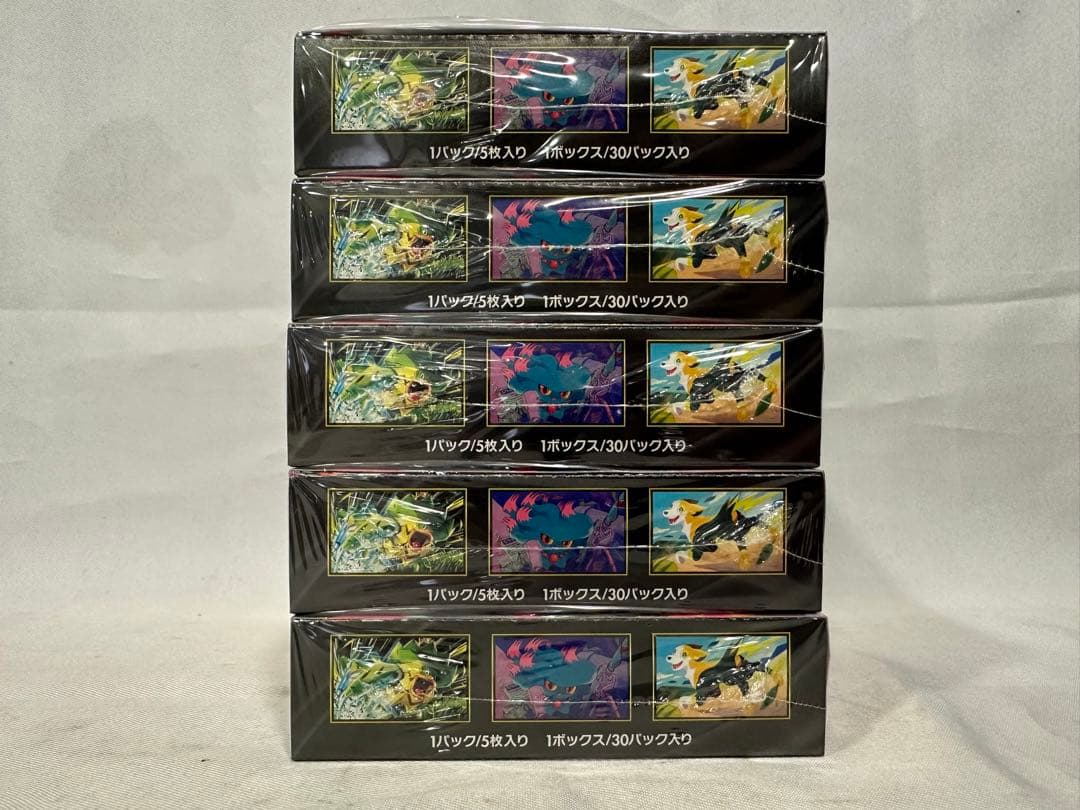 ポケモンカード インフェルノX　5BOX　シュリンク付き　新品未開封