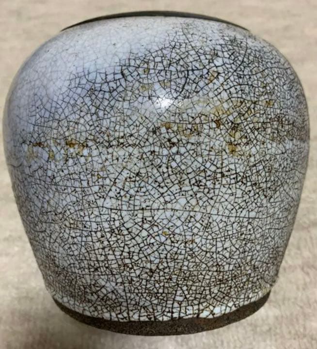 古美術 中国清時代 口の象眼細工の銅