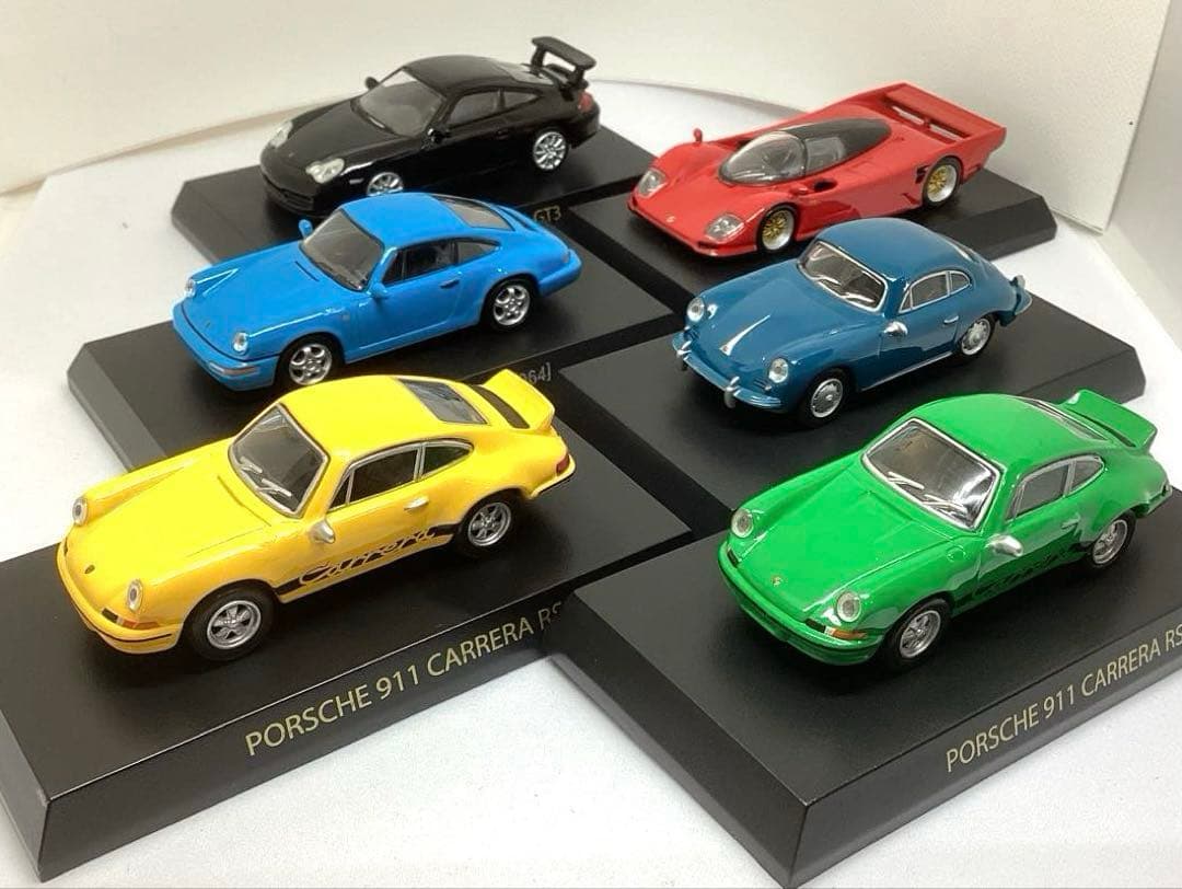 京商　1/64 ポルシェミニカーコレクション 6台セット　絶版レア品