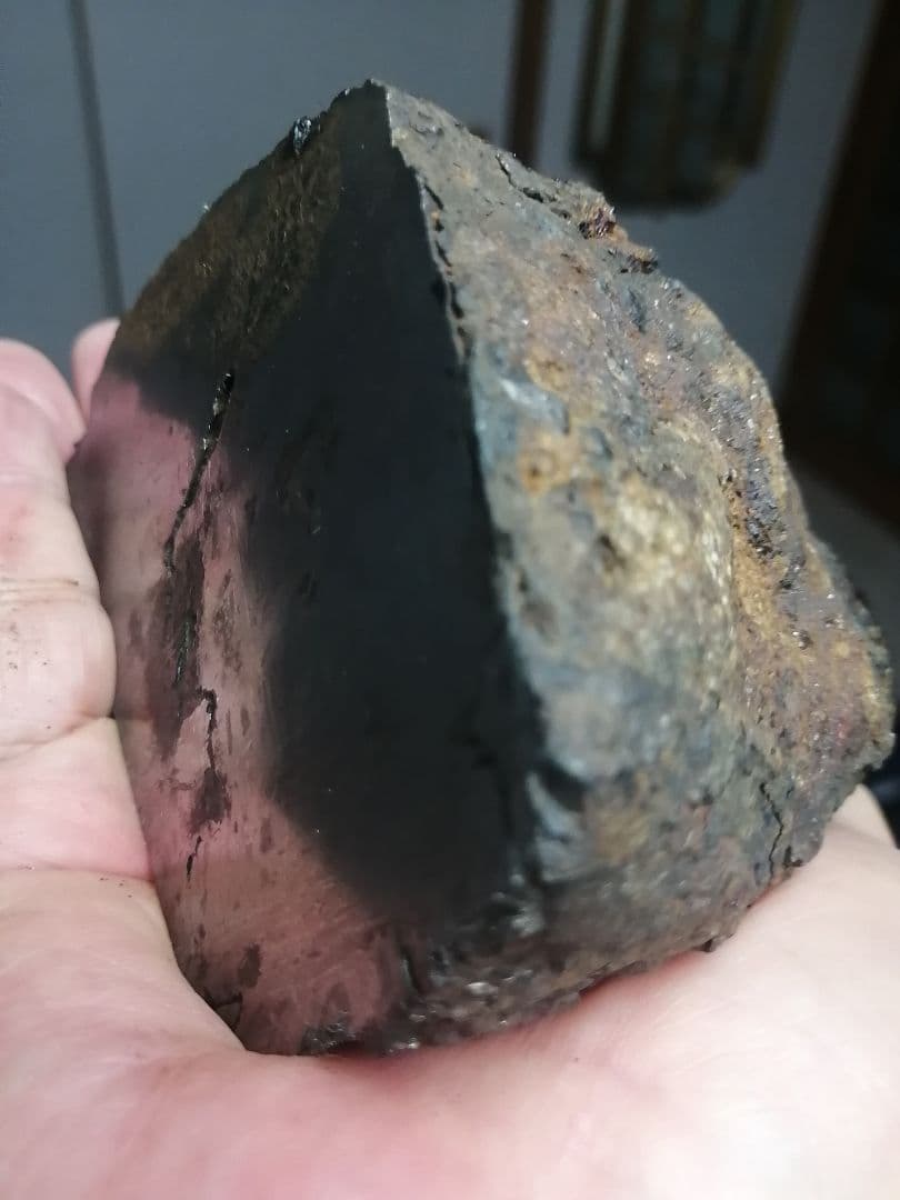 ★【ジャッキー】『超隕石』鉄隕石　隕石原石 1968g 隕石内部。