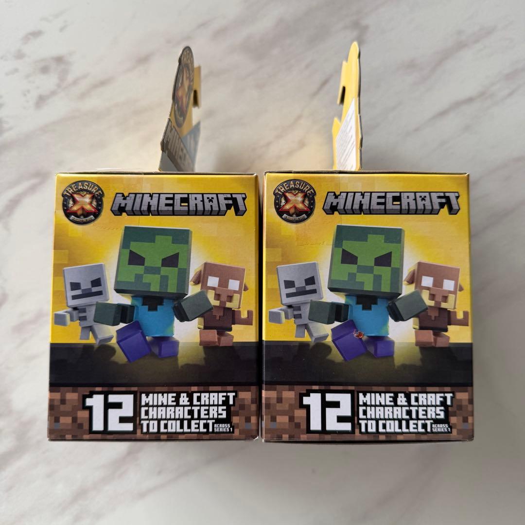 2点セット★新品未開封★トレジャーX マインクラフト オーバーワールド