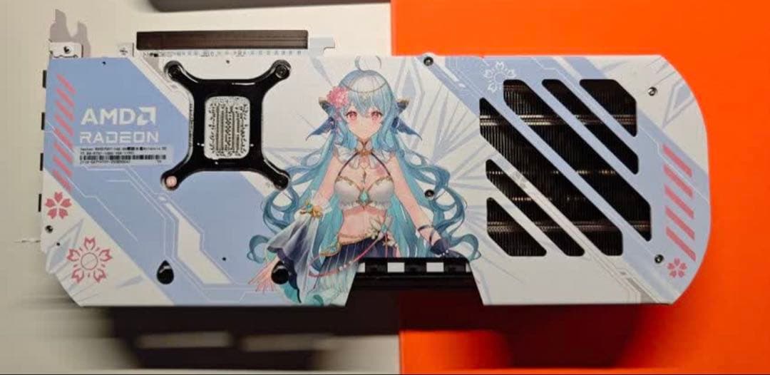 Yeston-Radeon RX9070XT 水着