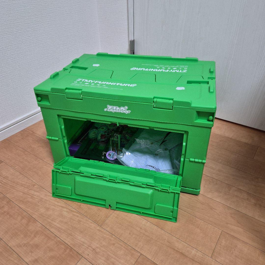 ずとまよ　コンテナ　グリーン