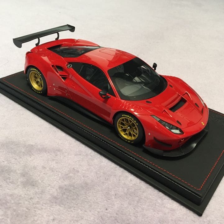 BBR 1/18 フェラーリ488GT3 レッド 値下げ！
