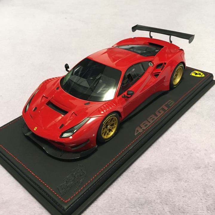 BBR 1/18 フェラーリ488GT3 レッド 値下げ！
