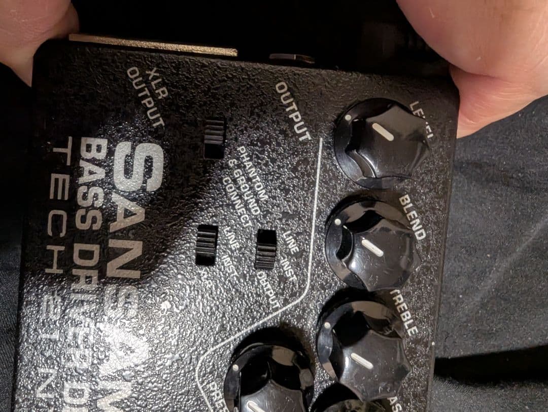 限定品 Sansamp Bass D DI-LB tech21 5弦に