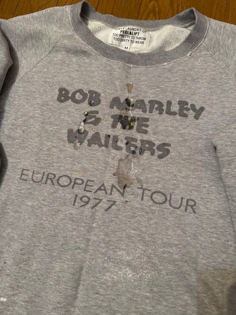 PEEL&LIFT ボブマーリーよだれトレーナー&よだれTシャツセット