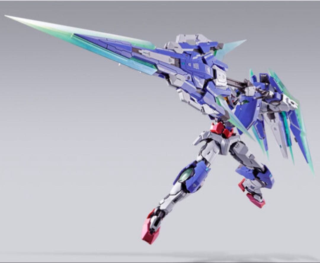 新品未開封　L BUILD ダブルオークアンタフルセイバー プチプチ梱包