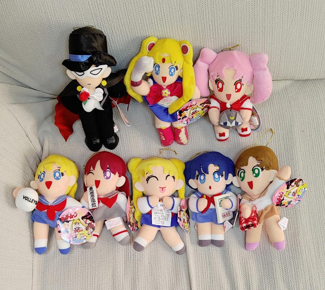 激レア 30周年 1993年 美少女戦士セーラームーンR2 ぬいぐるみ 全8種