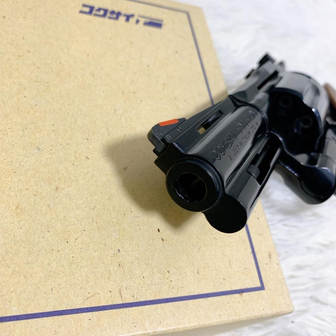 美品 コクサイ ニューコルトコンバットパイソン 3インチ MHWウッディグリップ