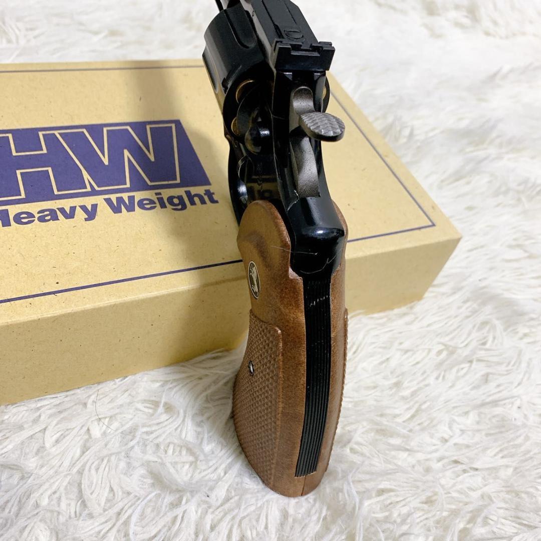 美品 コクサイ ニューコルトコンバットパイソン 3インチ MHWウッディグリップ