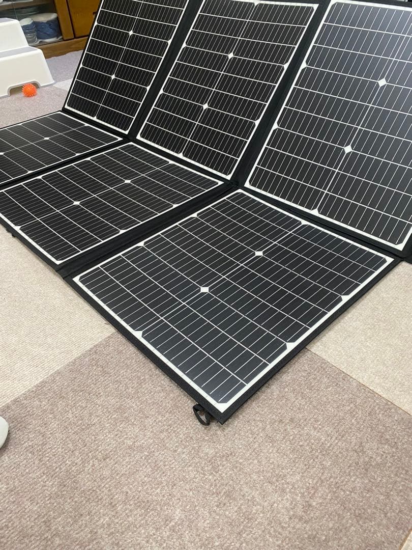 【美品/値下げ】300w折りたたみソーラーパネル