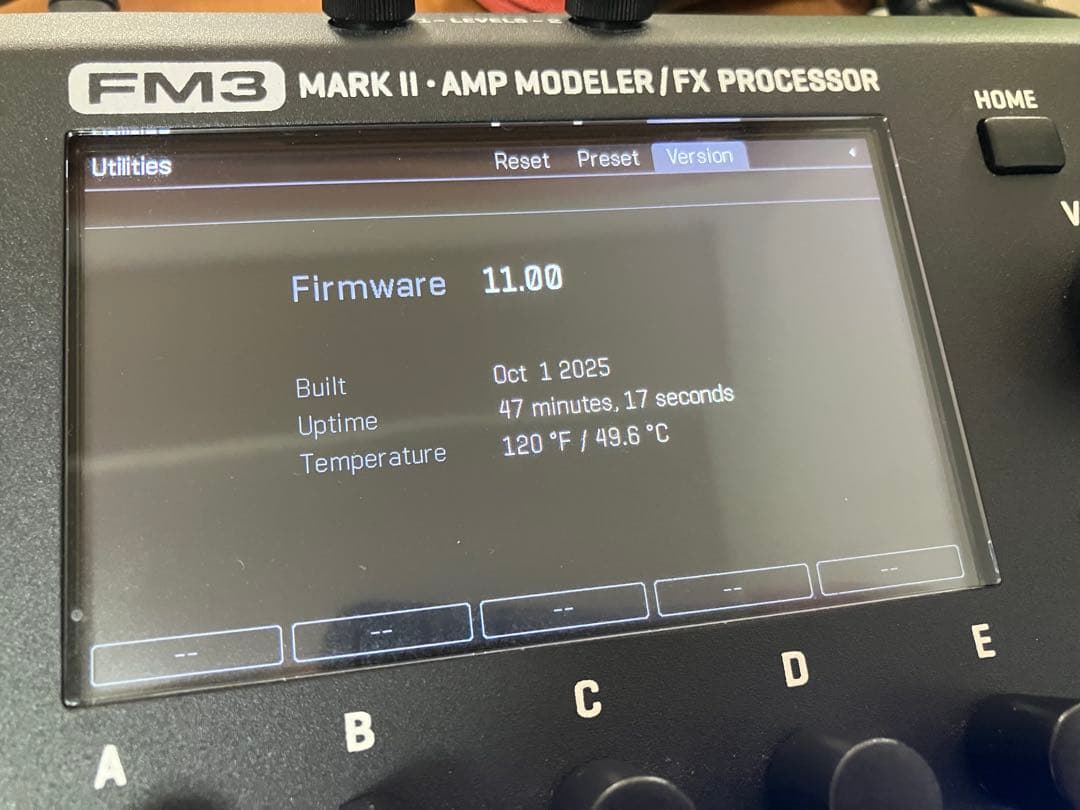 ギター FM3 MARK II TURBO Fractal Audio Systems