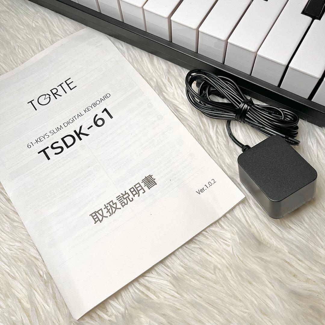 【良品】TGRTE TSDK-61 電子キーボード 61鍵盤