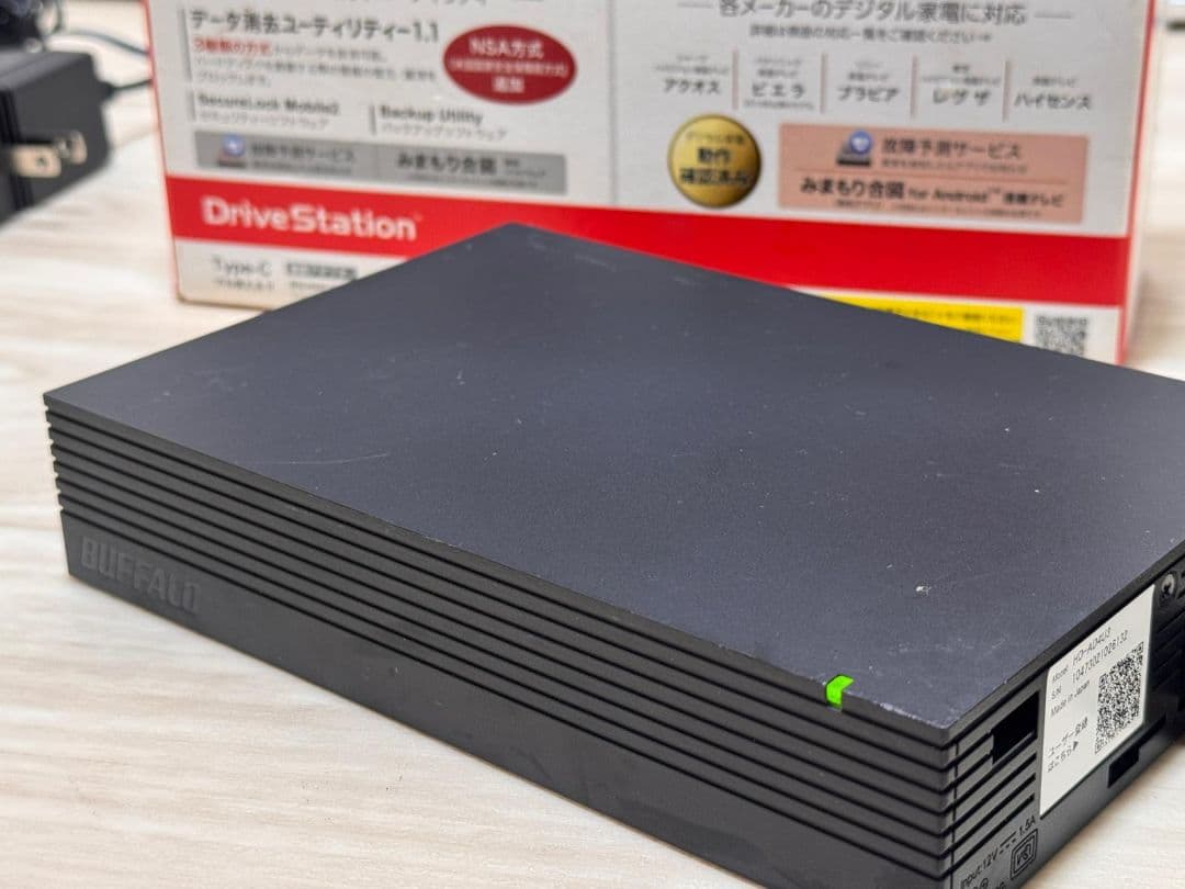 BUFFALO DriveStation 外付けHDD HD-AD4U3