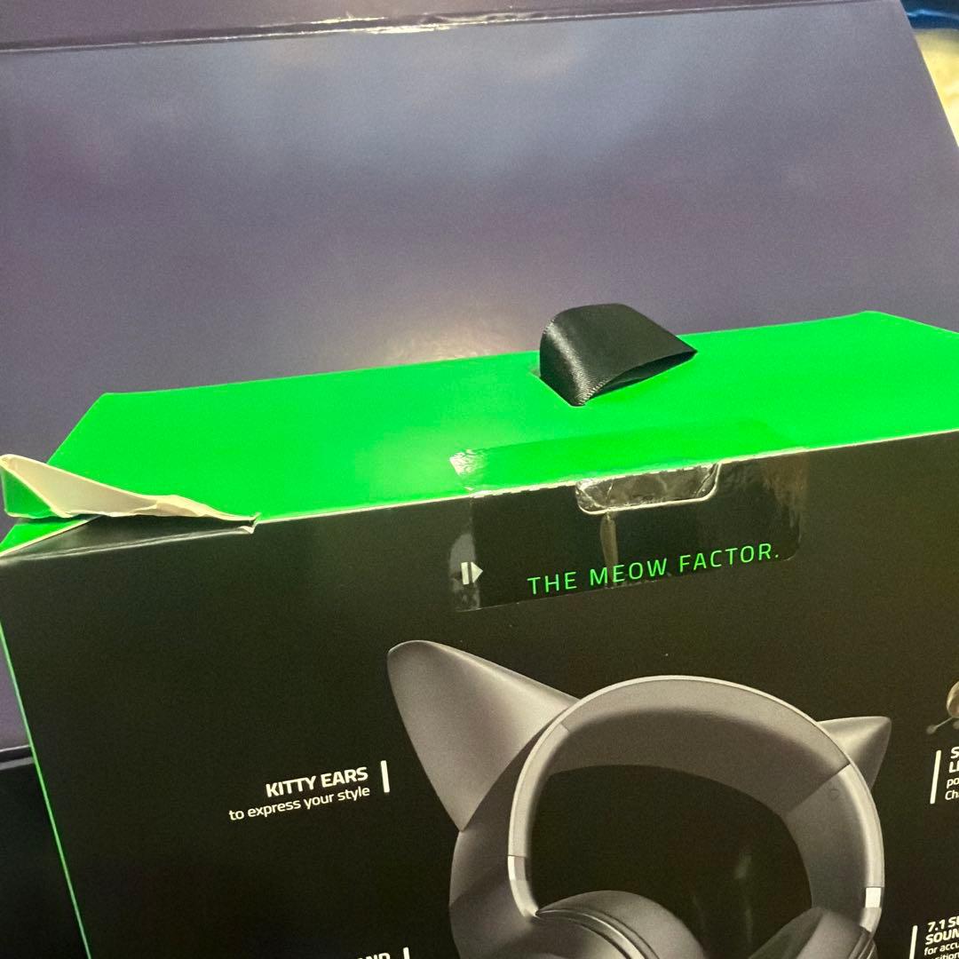 Razer ブルーアーカイブ 中国公式 コラボ ヘッドホン ミドリ(黒)