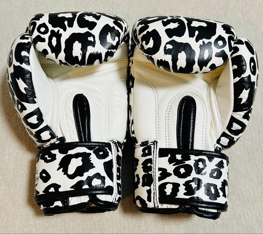 【ほぼ未使用！美品】WINDY ♡ 8オンス　ボクシング　グローブ　ヒョウ柄