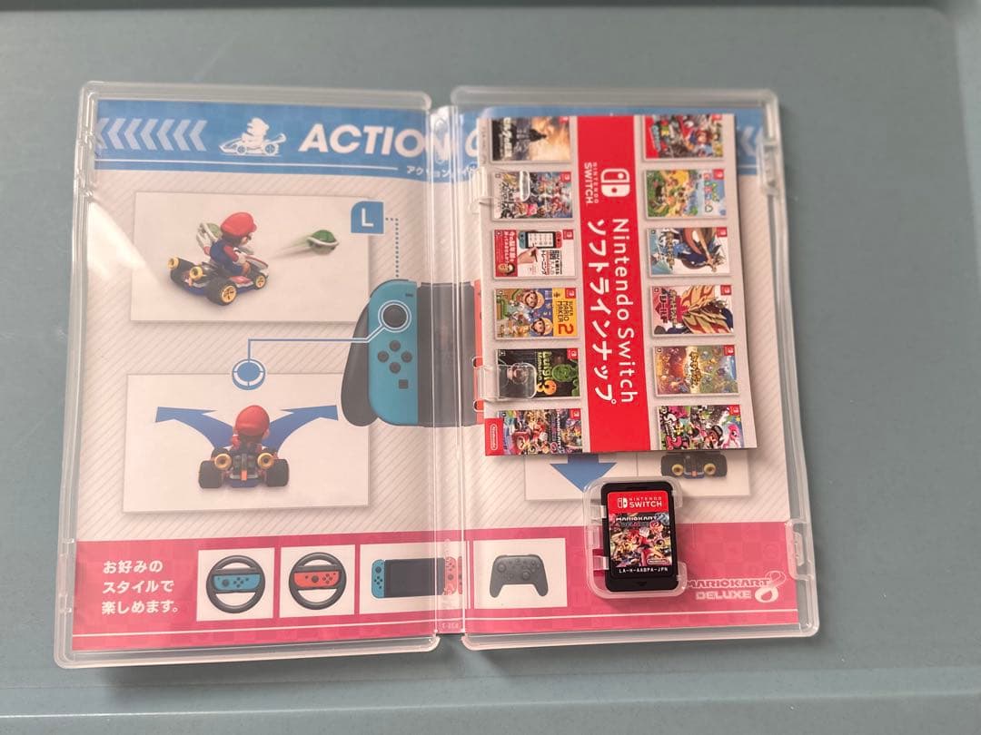 Nintendo Switch グレー マリオカート8DX付