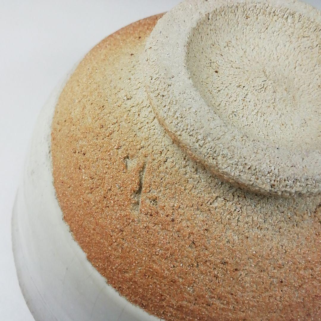 Ｔ１５３　茶碗　『斑唐津茶碗』『帆柱窯　中嶋紀文』　共箱　抹茶碗　茶道具