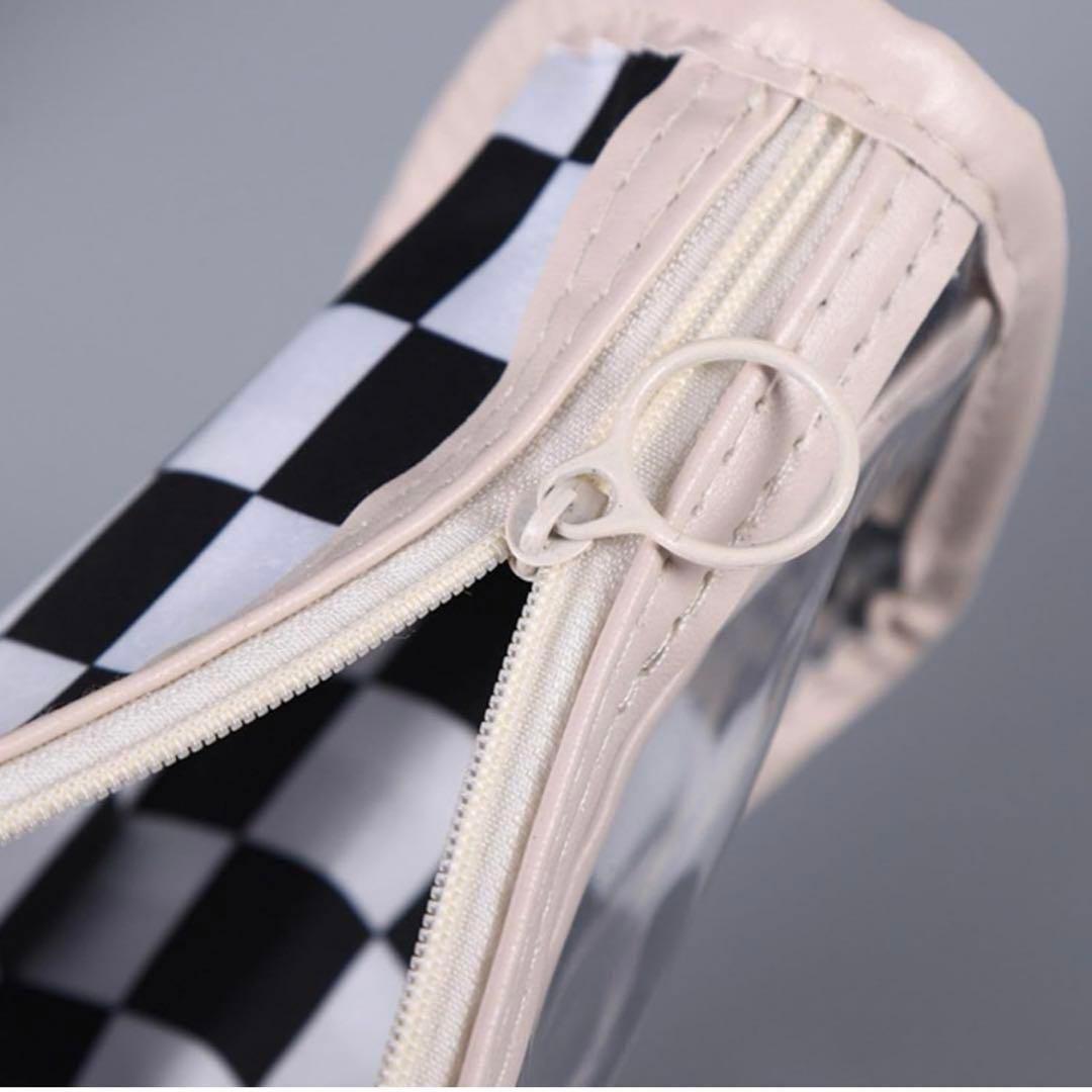 鉛筆ポーチ、ジッパー付き透明鉛筆ポーチ 入学 入社 文房具 筆箱 学生