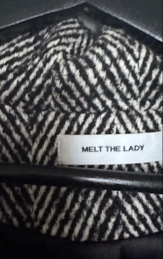 期間限定値下げmelt the lady stand collar coat